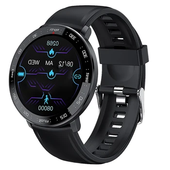 ZL03 Smartwatch IP68 Nepremokavé Plný Dotykový Displej Monitorovanie Krvného Tlaku Športový Režim Bluetooth Music Control Pre Android, IOS