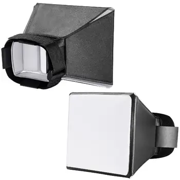 Univerzálny Blesk Lampa Softbox Fotografie Softbox Flash Difúzor Prenosné Bounce Softbox Auta Flash Lambency Box pre SLR Fotoaparát