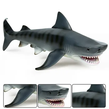 Sea Life Savage Megalodon Žralok Veľrybí Model Akcie Obrázok PVC Tichom Morský Živočích Vzdelávacie Zbierku Hračiek Dieťa Halloween Darček