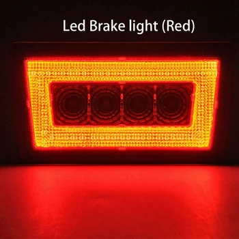 Jasné LED zadné svetlo Zadné Hmlové Svietidlo Svetlo, Zadný Nárazník Brzdy Zadnej strane Svetlo na Subaru WRX/STI Impreza XV Crosstrek
