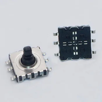 2 ks 6 Pin DC Power Monitor Prepínač 10*10*9 mm Multi-function Viacsmerového Dotyk Na Off Tlačidlo Reset Switchs