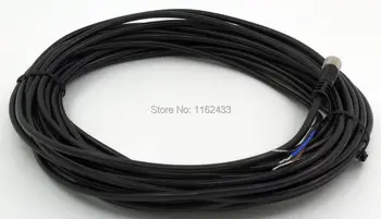 FSC8-FS-3 M8 10m PVC kábel snímača konektor 3pins rovno žena hlavou M8 NPN PNP snímač prepínač