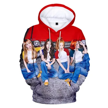 Najnovšie unisex 3d hoodies pulóver MAMAMOO kpop módne muži ženy Hoodie bežné Dlhý Rukáv 3D Kapucňou Mikiny oblečenie top 4XL