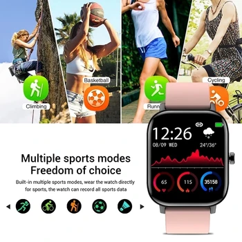 LIGE Nový Vodotesný IP67 SmartWatch Ženy, Športové Fitness Sledovanie Tepovej frekvencie Android IOS plne Dotykový Displej Mužov Smartwatch