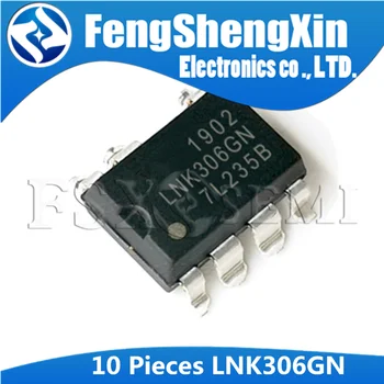 10pcs/veľa LNK306GN SOP7 LNK306 SOP 306GN SOP SMD Low Power Off-line Prepínač
