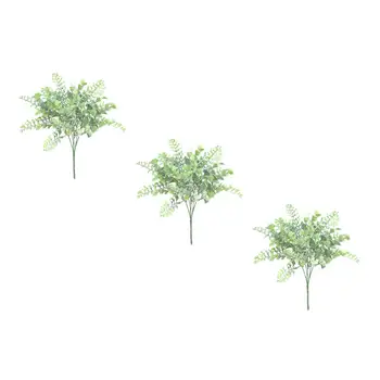 5 Vidlica Simulácia Všívaných Jelenieho Umelej Tráve Kríky Tvorivé Dekoratívne Rastliny Paprade Simulácia PlantFern Stenu Príslušenstvo