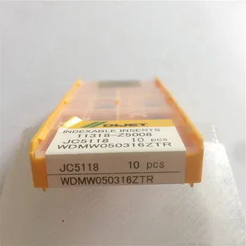 TNMG160404-SZ JC8118 DIJET Pôvodné karbidu vložka s najlepšou kvalitou 10pcs/veľa doprava zadarmo