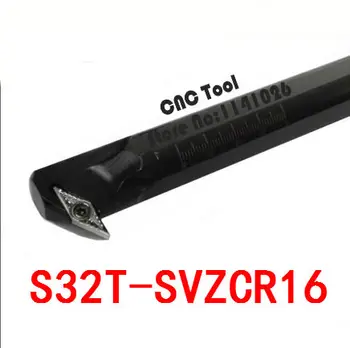 S32T-SVZCR16, 32mm 93degrees Interné nástroje na sústruženie, Výrobné výstupy, Pre VCMT1604 Vložte peny,nudné, bar,stroj