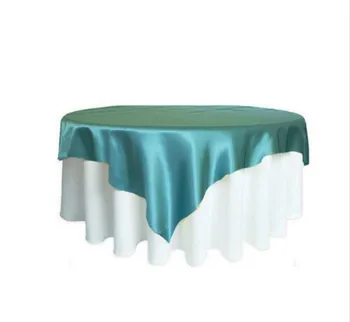 Obrus Satin FabricTablecloth Obdĺžnikový Stôl Handričkou Domáce Textílie pre Svadobné Party Udalosti Banquet Dekorácie Dodávky