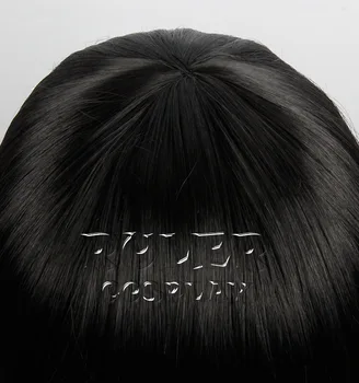 Kakegurui Yumeko Jabami Cosplay Parochne Black Rovno Tepelne Odolných Syntetických Vlasov Perucas Cosplay Parochňu