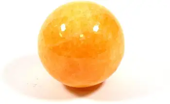 5cm prírodné oranžový kalcit kamenné gule citrine crystal island drahokam loptu okolo crystal meditácie, reiki grid