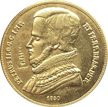 1850 Brazília mince KÓPIE MINCÍ