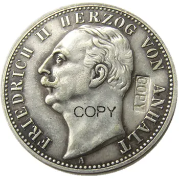 Nemecko 1901 2 Známky, Vzácne mince Strieborné Pozlátené Kópie mincí
