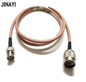 N Samec Konektor na BNC samec Konektor RF Pigtail Koaxiálny Kábel RG142 1m 3m 5m 10m