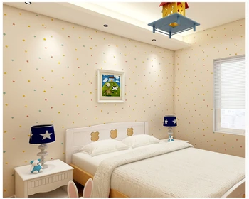 Beibehang Netkaných ochrany životného prostredia detskej izbe tapety módne abstraktných de parede stenu papier spálňa teplé a krásne