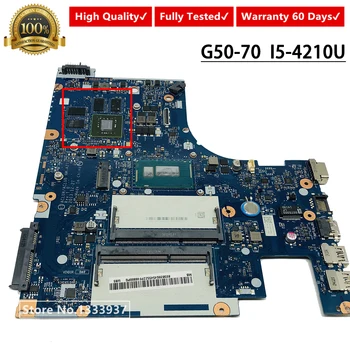 Pre Lenovo Z50-70M Z50-70 G50-70 notebook momtherboard I5-4210U ACLUA/ACLUB NM-A273 doske