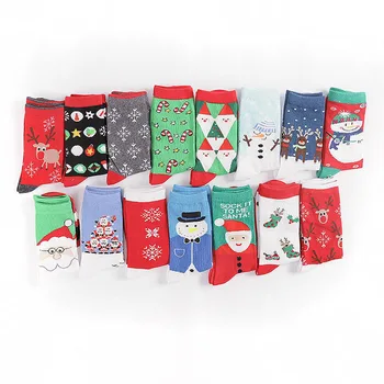 1 Pár Žien Bežné Ponožky Zimné, Vianočné Ponožky David Jeleň Bavlna Cartoon Udržať v Teple Roztomilé Lady Dievčenské Ponožky Vianočný Darček 2020