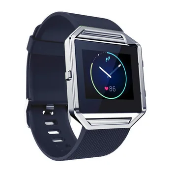 V roku 2018 sa Nové teplovodné Silikónové Hodinky kapela Zápästie Fitbit Blaze Smart Hodinky Prispôsobené Mäkké Pohodlné Watchbands Correa Reloj