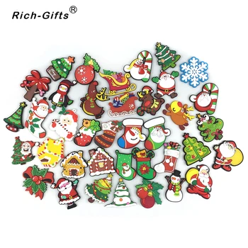 Šťastné a veselé Vianoce, Magnety na Chladničku darčeky pre Detský domov dekorácie Mäkké PVC chladnička magnet nálepky