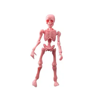 Roztomilý Módne Pán Kosti Predstavujú Kostru Simulované Lebky, Model Mini Obrázok Deti Deti Hračky Zberateľskú Darčeky E65D