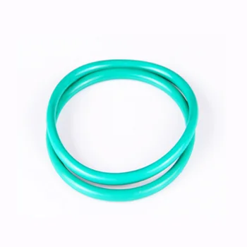 20pcs 5mm priemer drôtu zelený fluóru gumový krúžok vodotesné izolačné pásky vonkajší priemer 15 mm~27mm