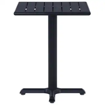 Záhradný Stôl Black 60x60x75 cm