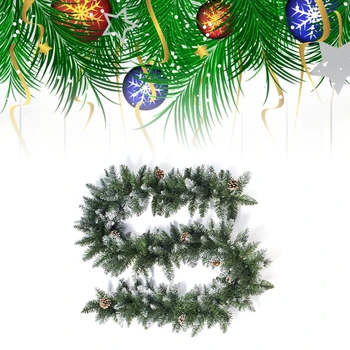 Vianočný Veniec Veniec Umelý Borovicové Šišky Vianočný Strom Ratanové Závesné Ozdoby