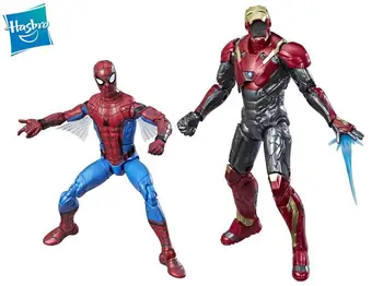 HASBRO Marvel Avengers Legendy 2ks Superhrdina Film Spider-Man návrat domov LronMan Akcie Fingure Zber Model Hračky Darček