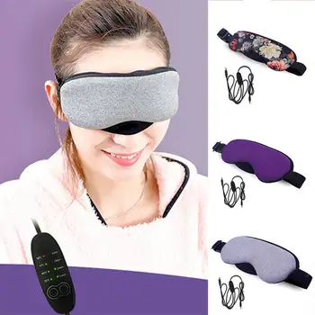 Horúca Para Očná Maska Masér USB regulácia Teploty Tepelne Parou Oko Kryt na Zmiernenie Opuchnuté temný Kruh Suché Oči Stres Masáž