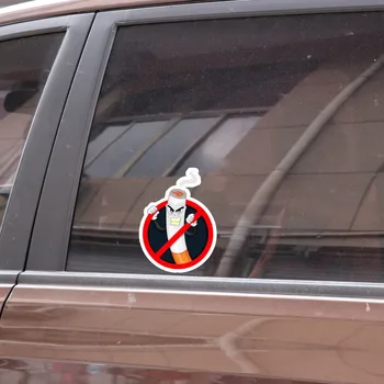 Aliauto Nebezpečenstvo, Auto Nálepky, Zábavné zákaz Fajčenia Upozornenie PVC Auto Odtlačkový Auto Príslušenstvo ,8CM*11 CM