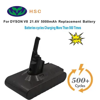 5.0 Ah 18650 Batérie prípade DYS V8 Li-ion Batéria 21.6 V Kompatibilné s DYSON V8Fluffy V8AnimalPro Nástroj Nabíjateľná batéria