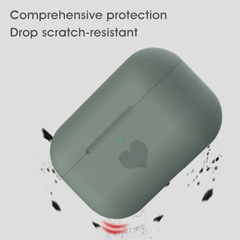 Pre Apple Airpods Pro Silikónové Puzdro Shockproof Slúchadlá Ochranný Kryt, Bezdrôtový Bluetooth Headset Prípade Dlhodobej Spotreby