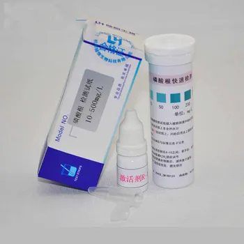 Fosfát test papier measurment rozsahu 10 až 500 mg/l-fosfát test