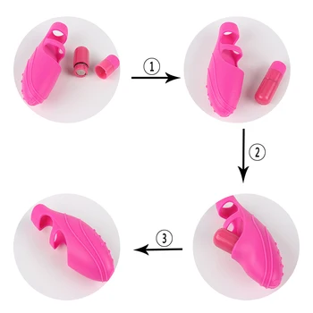Prst Vibrátory Pre Ženy Klitorálny Stimulátor Vaginálne Masáž Silikónové Nepremokavé G Mieste Vibračné Vajíčko Dospelých, Sexuálne Hračky Pre Ženy