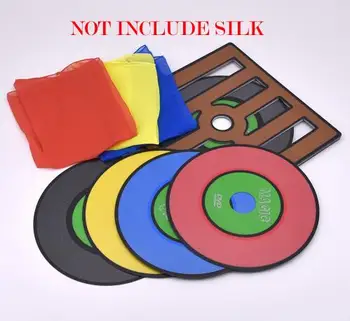 Farby CDs Miznúce CD (nemusia zahŕňať hodváb) Kúzla Zmizne Magia Fáze Ilúzie Trik Rekvizity elementary meditation Zábava
