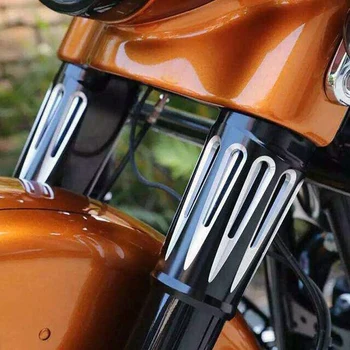 Motocykel Predná Vidlica Boot Jazdec sa Vzťahuje na Turné Road King Street Electra Glide 1980-2013 CNC Hliníka