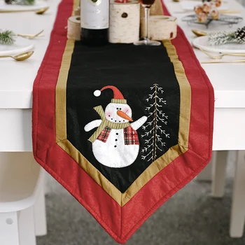 Elegantný Vianočný Stôl Vlajka Non-slip Non-tkané Stôl Runner Obrus Stola Mat Doma Strany Nového Roka Dodávky