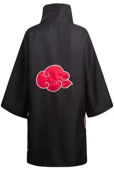 Naruto Cosplay Akatsuki Župan Cape Kabát, Unisex Oblečenie Jednotné Kostým Pre Dospelých