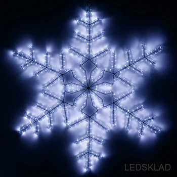 025306 obrázok ard-snowflake-m3-920x920-432led Biela (230V, 30W) (ardcl, IP65)-1 kus Arlight