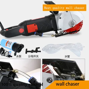 Najlepšia kvalita stenu chaser nástroje pre domáce dekorácie Laserom vody elektrické drážkovanie stroj rezací stroj