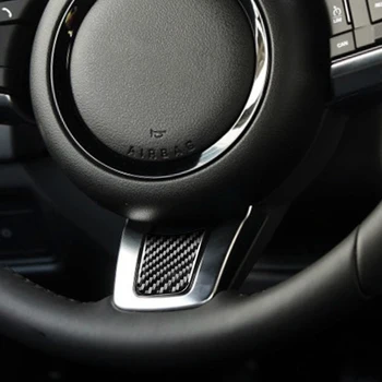 Carbon Fiber Auto Doplnky Interiéru Nálepku Pod Volant, Ochranné nálepky Použiť Jaguar F-TEMPO X761 Všetky rokov