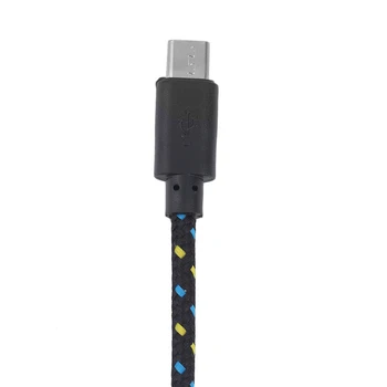 Micro USB Kábel 1m 2m Rýchle Nabíjanie Nylon USB Synchronizovať Údaje Mobilného Telefónu Android Adaptér Nabíjací Kábel pre Samsung Kábel