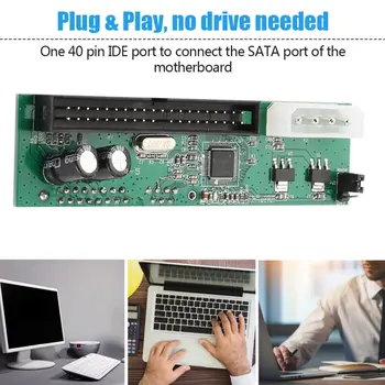 Najnovšie SATA NA IDE PATA Converter Adaptér Plug & Play 7+15 Pin 3.5/2.5 HDD SATA DVD Veľkoobchod v zásob!!!