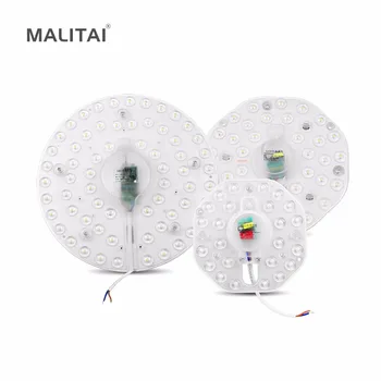 MALITAI 12W 18W 24W 32W AC220V LED Stropné svietidlo Zdroj LED lampa Platňu Vymeniť U O Typ CFL ESL Tube Žiarovky 20W 30W 40W 50W