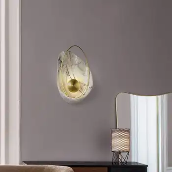 Moderné led sklenenú guľu penteadeira nástenné svietidlá nástenné svietidlo lesk obývacia izba lampa