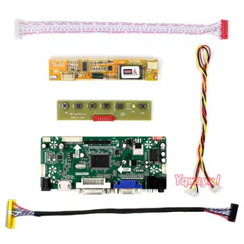 Yqwsyxl riadiacej Dosky Monitora Držiak pre N156B3-L03/N156B3-L0A HDMI + DVI + VGA LCD LED displej Regulátora Rada Ovládač