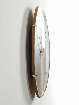 Kreatívne Nástenné Hodiny Moderný Dizajn, Jednoduché Luxusné Drevo Domov Sklenené Nástenné Hodiny Minimalistický Dizajn, Reloj nástenná maľba na Stenu Sledovať Domov YY60WC
