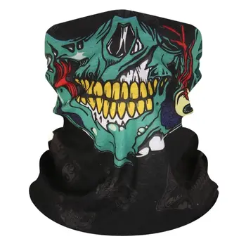 3d Bezšvíkové Krku Cyklistické Horor Demon Upír Lebky Facemask Maska hlavový most pokrývku hlavy Šatku Požičovňa Zombie Šatku Bandanas