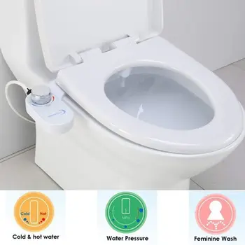 Toaletné Sedadlo Bidetová sprej/čistejšie Hygieny Vody, Umývanie Čistenie Sídlo Bezpečné Upevnenie