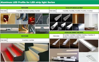 Doprava zadarmo Čína Lisovania eloxovaný Hliníkový Profil pre LED Pásy Projektovanie 2m/ks 40 m/veľa PC kryt a koncovky zahrnuté